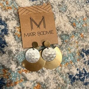 Gold and Silver Earrings
